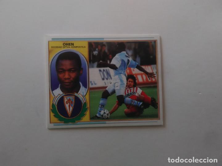 Figurine di Calcio: OHEN COMPOSTELA CROMO FUTBOL LIGA EDICIONES ESTE 1996-1997 96-97