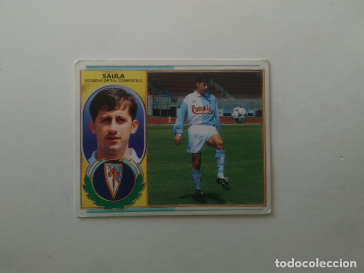 Cromos de f&uacute;tbol: SAULA COMPOSTELA CROMO FUTBOL LIGA EDICIONES ESTE 1996-1997 96-97