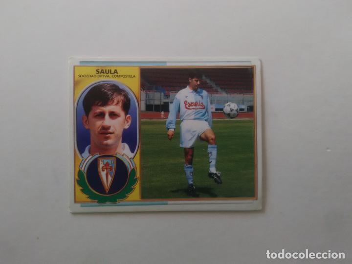 Figurine di Calcio: SAULA COMPOSTELA CROMO FUTBOL LIGA EDICIONES ESTE 1996-1997 96-97