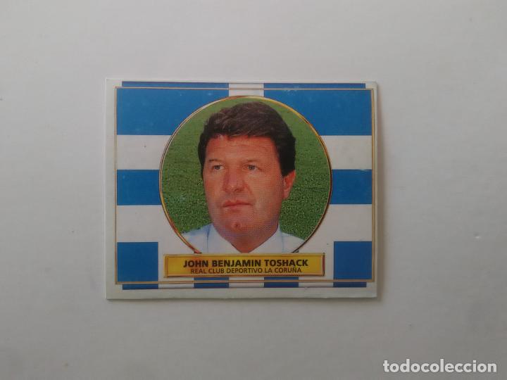 Cromos de Futebol: JOHN BENJAMIN TOSHACK DEPORTIVO CORU&Ntilde;A CROMO FUTBOL LIGA EDICIONES ESTE 1996-1997 96-97