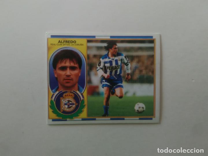 Cromos de f&uacute;tbol: ALFREDO DEPORTIVO CORU&Ntilde;A CROMO FUTBOL LIGA EDICIONES ESTE 1996-1997 96-97