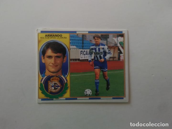 Fu&szlig;ball-Sticker: ARMANDO DEPORTIVO CORU&Ntilde;A CROMO FUTBOL LIGA EDICIONES ESTE 1996-1997 96-97