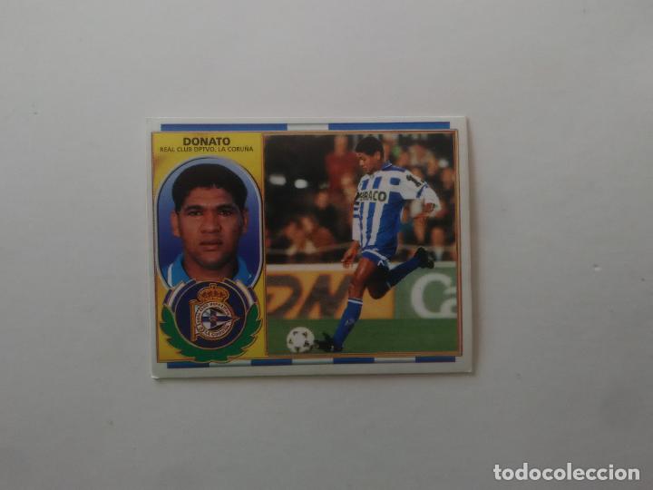Cromos de F&uacute;tbol: DONATO DEPORTIVO CORU&Ntilde;A CROMO FUTBOL LIGA EDICIONES ESTE 1996-1997 96-97