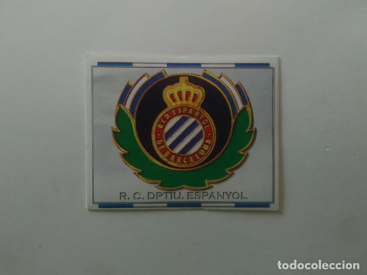 Figurine di Calcio: ESCUDO LOGO ESPANYOL ESPA&Ntilde;OL CROMO FUTBOL LIGA EDICIONES ESTE 1996-1997 96-97