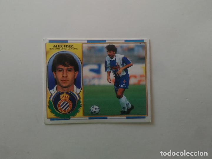 Figurine di Calcio: ALEX FERNANDEZ ESPANYOL ESPA&Ntilde;OL CROMO FUTBOL LIGA EDICIONES ESTE 1996-1997 96-97
