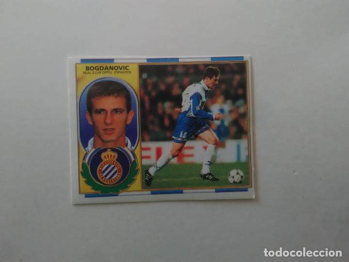 Figurine di Calcio: BOGDANOVIC ESPANYOL ESPA&Ntilde;OL CROMO FUTBOL LIGA EDICIONES ESTE 1996-1997 96-97