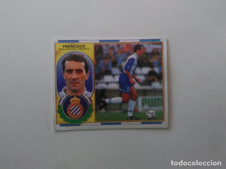 Cromos de f&uacute;tbol: FRANCISCO ESPANYOL ESPA&Ntilde;OL CROMO FUTBOL LIGA EDICIONES ESTE 1996-1997 96-97