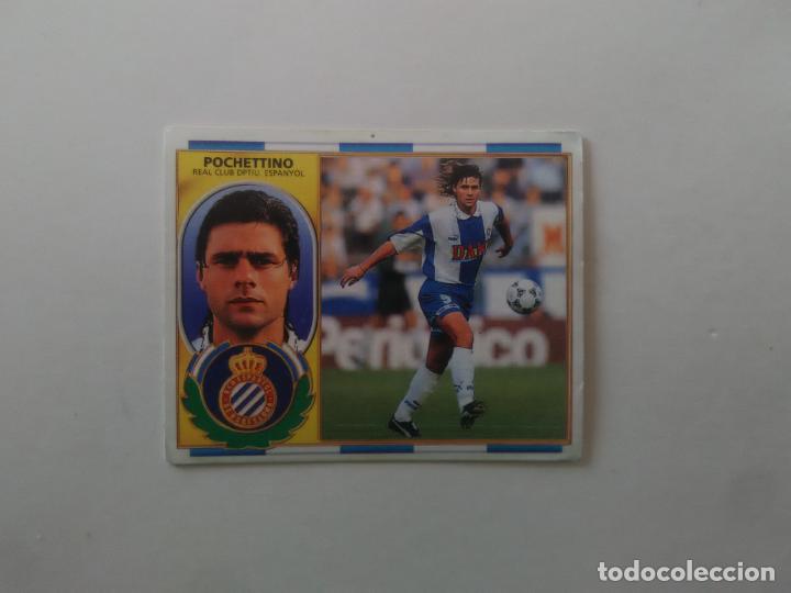 Fu&szlig;ball-Sticker: POCHETTINO ESPANYOL ESPA&Ntilde;OL CROMO FUTBOL LIGA EDICIONES ESTE 1996-1997 96-97