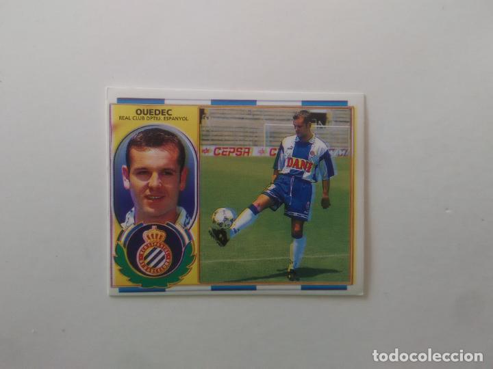 Figurine di Calcio: OUEDEC ESPANYOL ESPA&Ntilde;OL CROMO FUTBOL LIGA EDICIONES ESTE 1996-1997 96-97