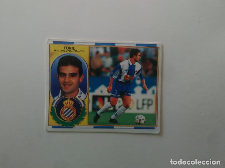 Figurine di Calcio: TORIL ESPANYOL ESPA&Ntilde;OL CROMO FUTBOL LIGA EDICIONES ESTE 1996-1997 96-97