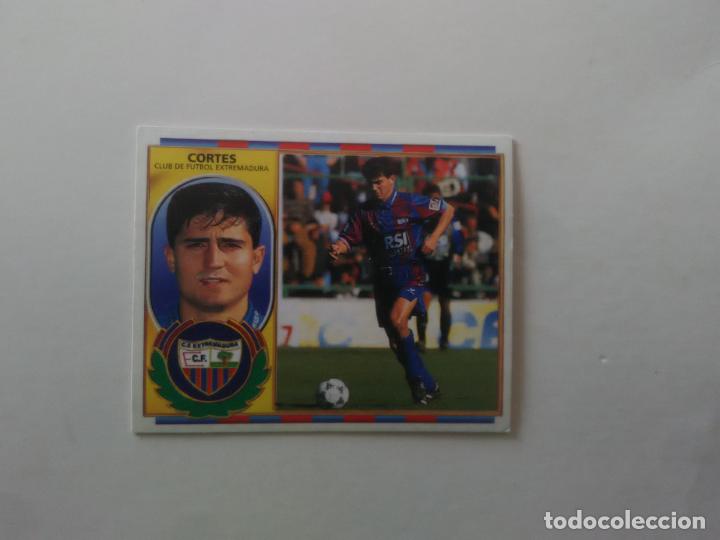 Fu&szlig;ball-Sticker: CORTES EXTREMADURA CROMO FUTBOL LIGA EDICIONES ESTE 1996-1997 96-97