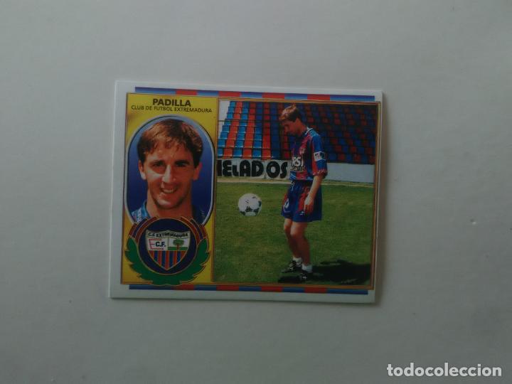 Fu&szlig;ball-Sticker: PADILLA EXTREMADURA CROMO FUTBOL LIGA EDICIONES ESTE 1996-1997 96-97