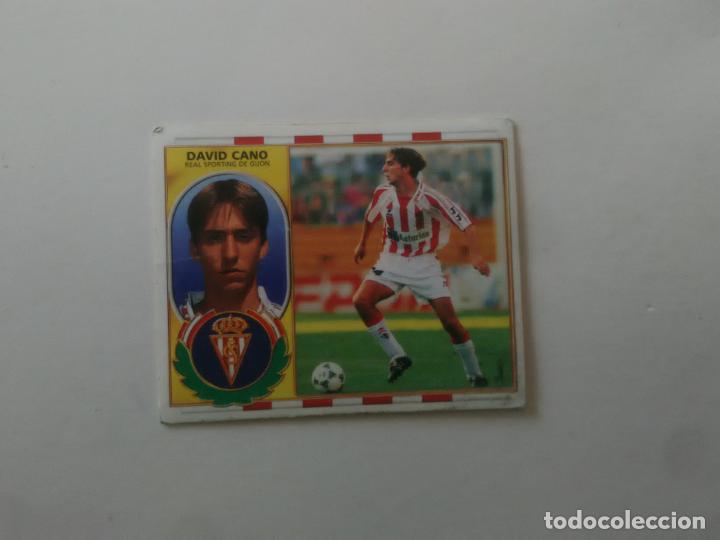 Figurine di Calcio: DAVID CANO SPORTING GIJ&Oacute;N CROMO FUTBOL LIGA EDICIONES ESTE 1996-1997 96-97