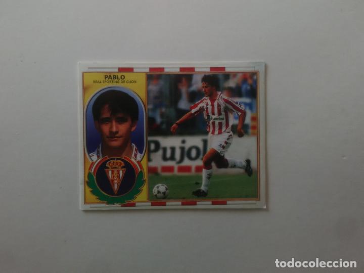 Football Stickers: PABLO SPORTING GIJ&Oacute;N CROMO FUTBOL LIGA EDICIONES ESTE 1996-1997 96-97