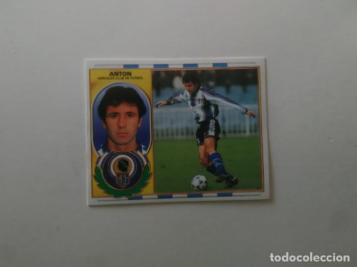 Fu&szlig;ball-Sticker: ANTON H&Eacute;RCULES CROMO FUTBOL LIGA EDICIONES ESTE 1996-1997 96-97