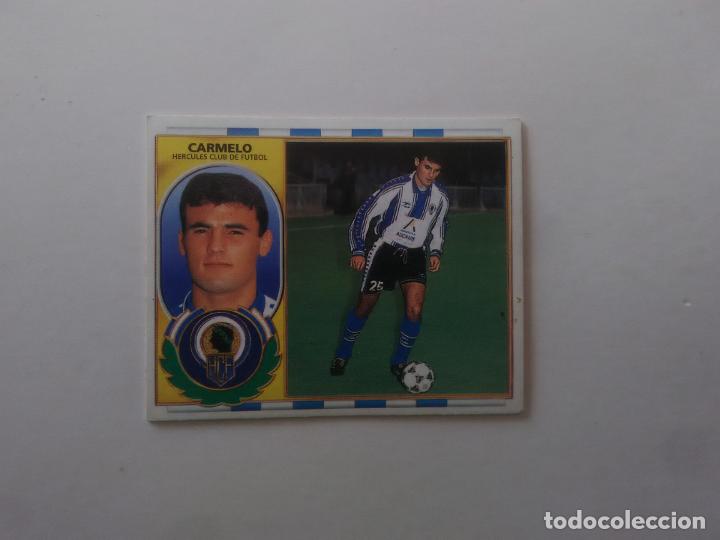 Fu&szlig;ball-Sticker: CARMELO H&Eacute;RCULES CROMO FUTBOL LIGA EDICIONES ESTE 1996-1997 96-97