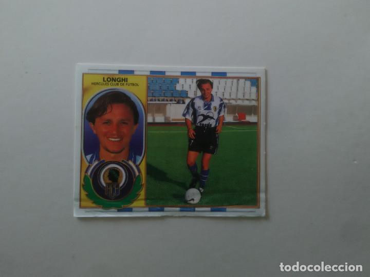 Fu&szlig;ball-Sticker: LONGHI COLOCA H&Eacute;RCULES CROMO FUTBOL LIGA EDICIONES ESTE 1996-1997 96-97