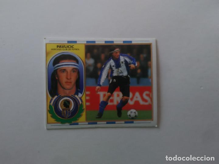 Fu&szlig;ball-Sticker: PAVLICIC H&Eacute;RCULES CROMO FUTBOL LIGA EDICIONES ESTE 1996-1997 96-97