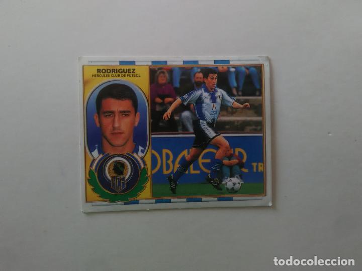 Cromos de Futebol: RODRIGUEZ H&Eacute;RCULES CROMO FUTBOL LIGA EDICIONES ESTE 1996-1997 96-97