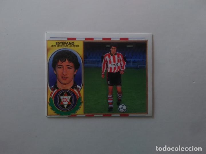 Cromos de Futebol: ESTEFANO LOGRO&Ntilde;ES CROMO FUTBOL LIGA EDICIONES ESTE 1996-1997 96-97