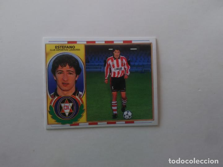 Figurine di Calcio: ESTEFANO LOGRO&Ntilde;ES CROMO FUTBOL LIGA EDICIONES ESTE 1996-1997 96-97