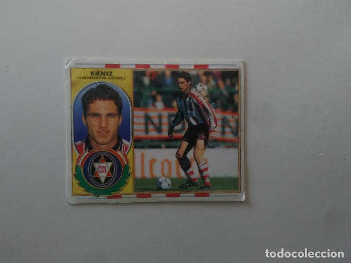 Figurine di Calcio: KIENTZ LOGRO&Ntilde;ES CROMO FUTBOL LIGA EDICIONES ESTE 1996-1997 96-97