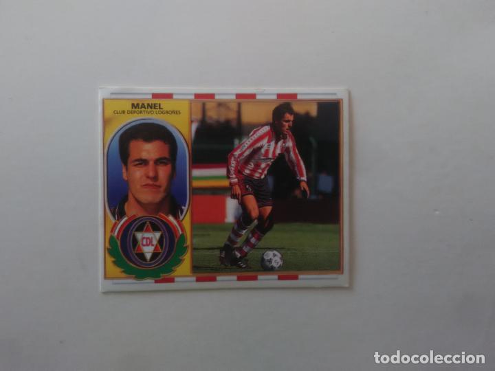 Fu&szlig;ball-Sticker: MANEL LOGRO&Ntilde;ES CROMO FUTBOL LIGA EDICIONES ESTE 1996-1997 96-97