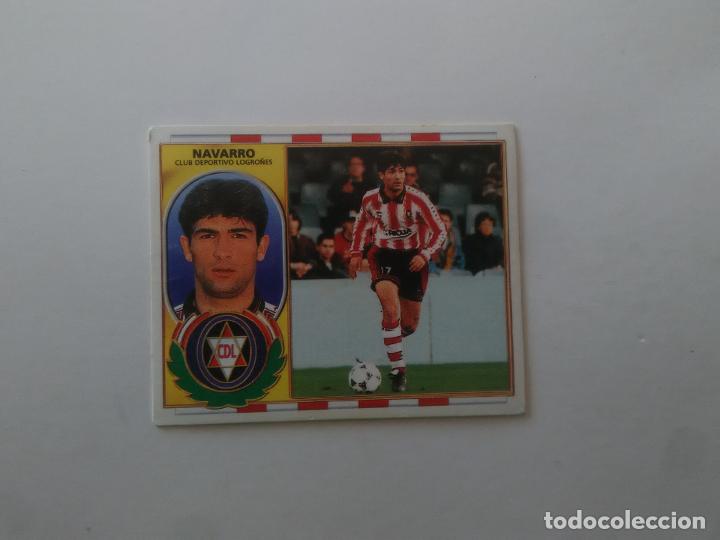 Fu&szlig;ball-Sticker: NAVARRO LOGRO&Ntilde;ES CROMO FUTBOL LIGA EDICIONES ESTE 1996-1997 96-97