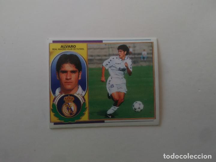 Fu&szlig;ball-Sticker: ALVARO REAL MADRID CROMO FUTBOL LIGA EDICIONES ESTE 1996-1997 96-97