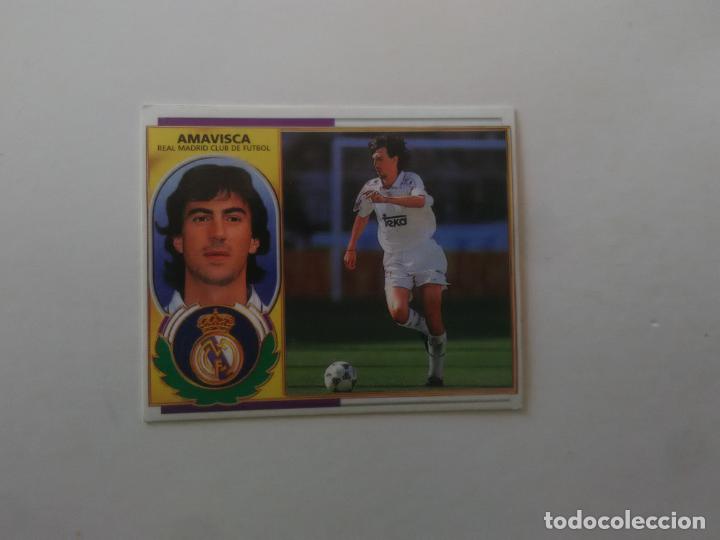 Fu&szlig;ball-Sticker: AMAVISCA REAL MADRID CROMO FUTBOL LIGA EDICIONES ESTE 1996-1997 96-97