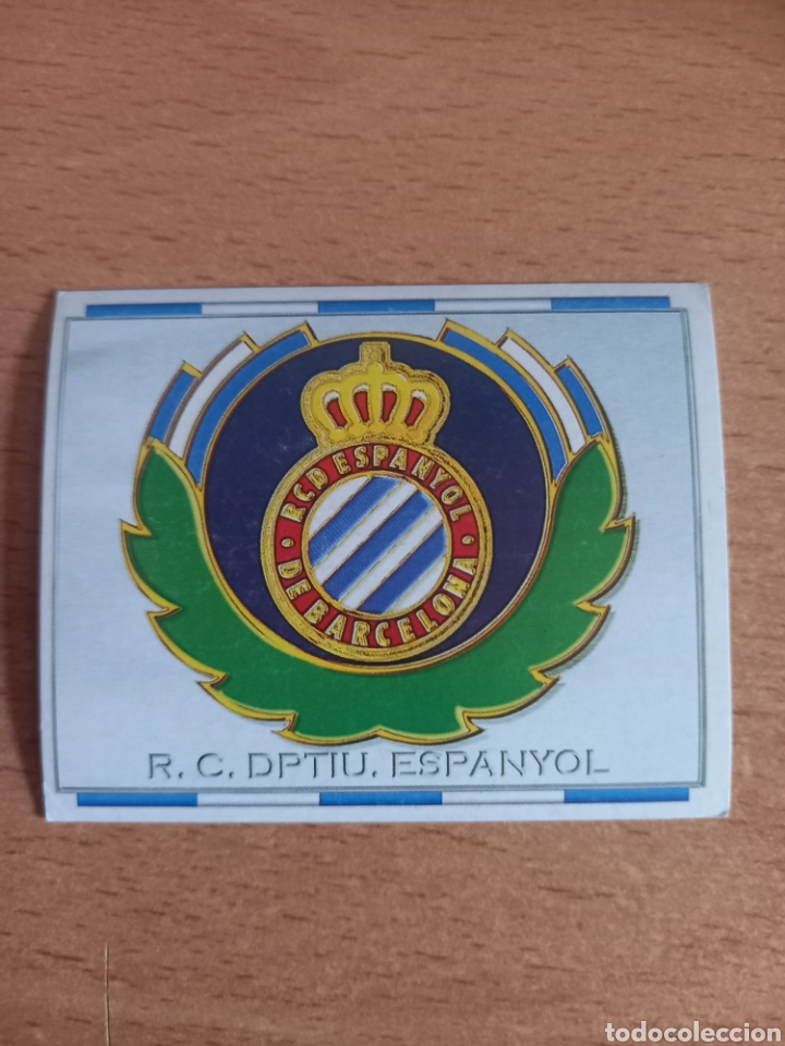 Cromos de F&uacute;tbol: Escudo Espanyol liga 1996 1997 96 97 ediciones este