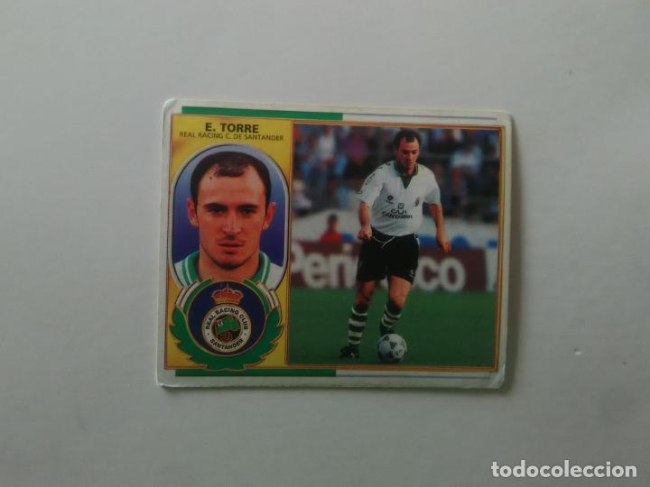 Figurine di Calcio: ESTEBAN TORRE RACING DE SANTANDER CROMO FUTBOL LIGA EDICIONES ESTE 1996-1997 96-97