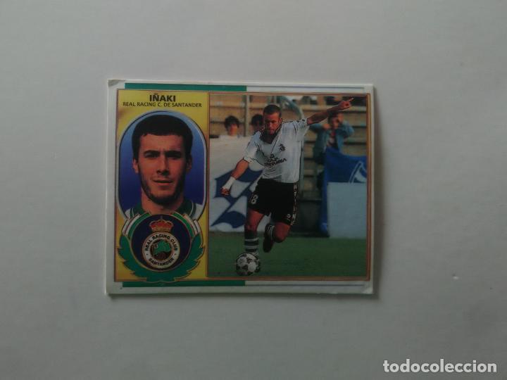 Fu&szlig;ball-Sticker: I&Ntilde;AKI RACING DE SANTANDER CROMO FUTBOL LIGA EDICIONES ESTE 1996-1997 96-97