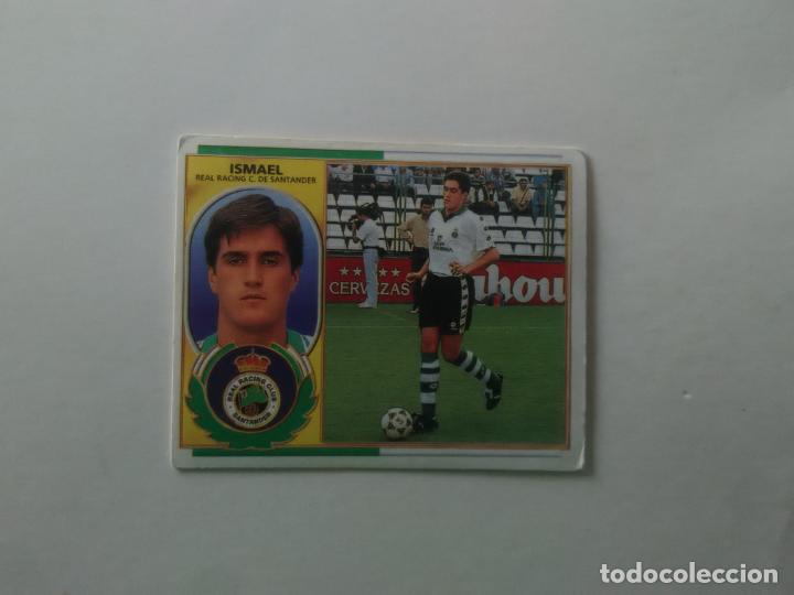 Fu&szlig;ball-Sticker: ISMAEL RACING DE SANTANDER CROMO FUTBOL LIGA EDICIONES ESTE 1996-1997 96-97