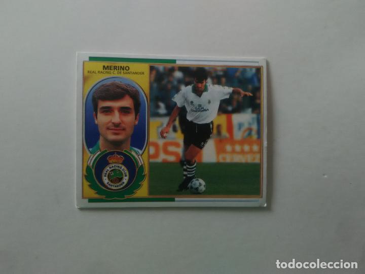 Fu&szlig;ball-Sticker: MERINO RACING DE SANTANDER CROMO FUTBOL LIGA EDICIONES ESTE 1996-1997 96-97