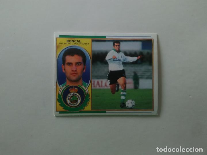 Figurine di Calcio: RONCAL RACING DE SANTANDER CROMO FUTBOL LIGA EDICIONES ESTE 1996-1997 96-97