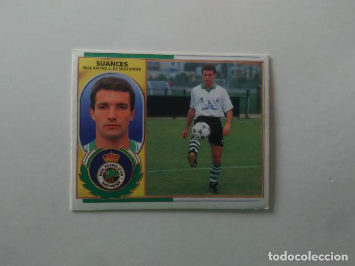 Figurine di Calcio: SUANCES RACING DE SANTANDER CROMO FUTBOL LIGA EDICIONES ESTE 1996-1997 96-97