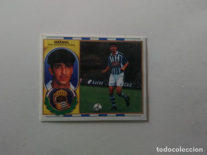 Cromos de F&uacute;tbol: IMANOL REAL SOCIEDAD CROMO FUTBOL LIGA EDICIONES ESTE 1996-1997 96-97