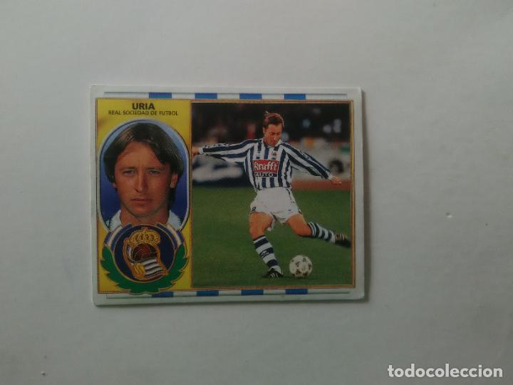 Fu&szlig;ball-Sticker: URIA REAL SOCIEDAD CROMO FUTBOL LIGA EDICIONES ESTE 1996-1997 96-97