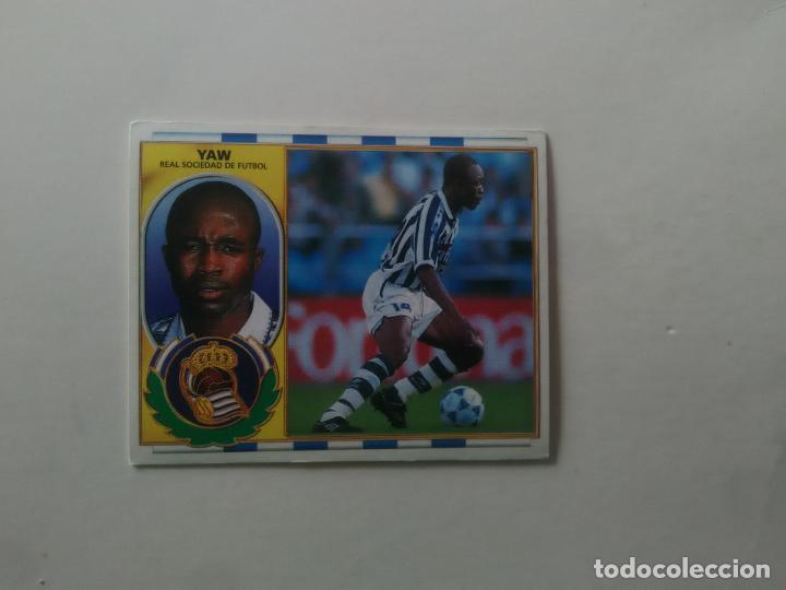 Figurine di Calcio: YAW REAL SOCIEDAD CROMO FUTBOL LIGA EDICIONES ESTE 1996-1997 96-97