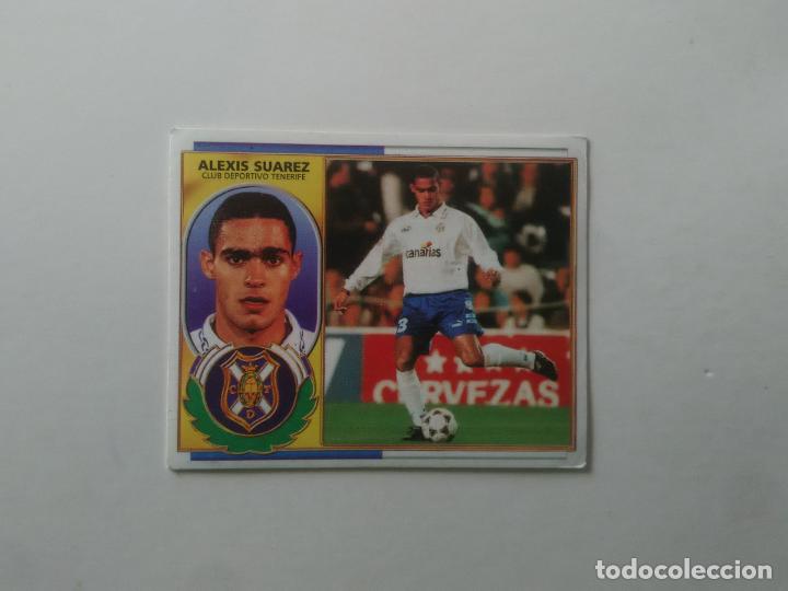 Fu&szlig;ball-Sticker: ALEXIS SUAREZ TENERIFE CROMO FUTBOL LIGA EDICIONES ESTE 1996-1997 96-97