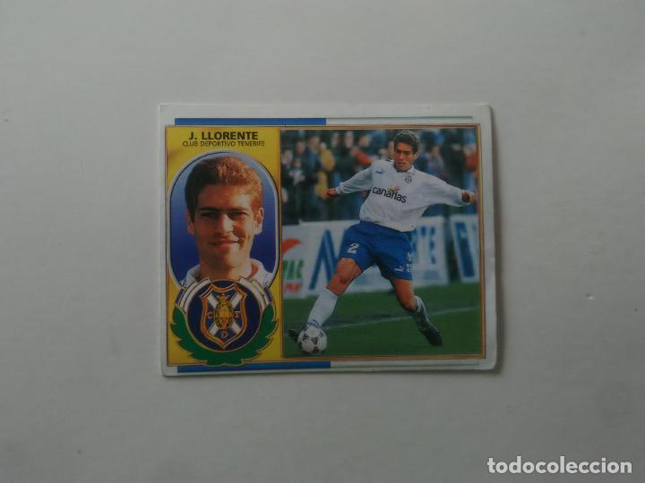 Fu&szlig;ball-Sticker: JULIO J LLORENTE TENERIFE CROMO FUTBOL LIGA EDICIONES ESTE 1996-1997 96-97