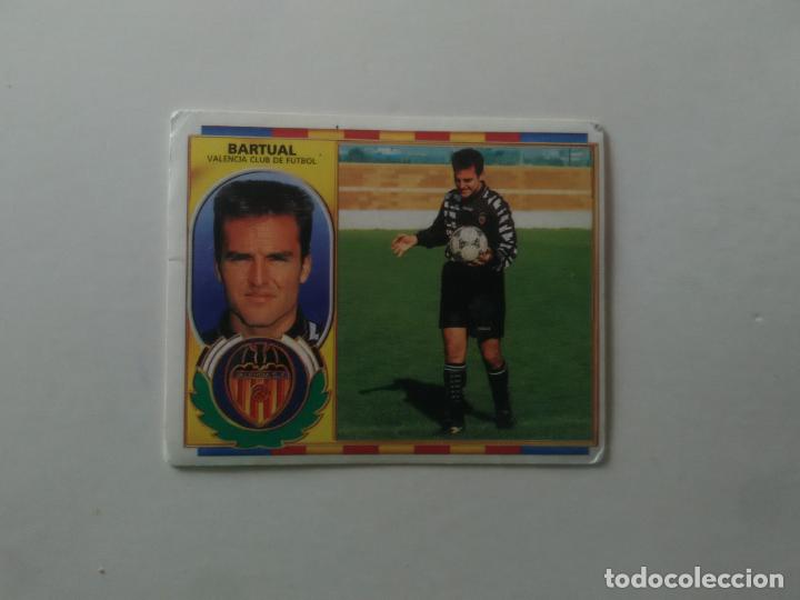 Fu&szlig;ball-Sticker: BARTUAL VALENCIA CROMO FUTBOL LIGA EDICIONES ESTE 1996-1997 96-97