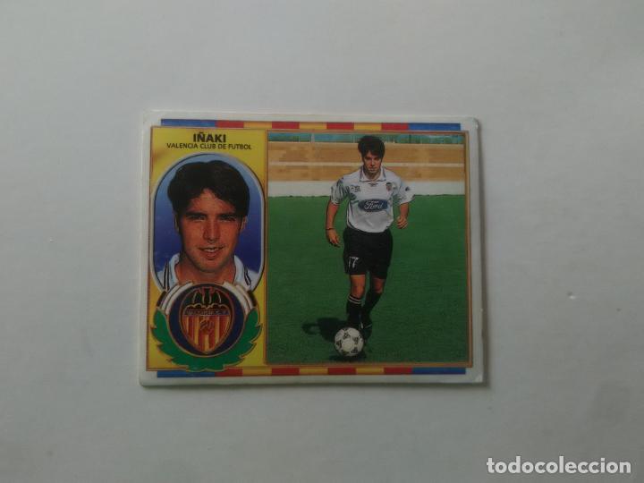Fu&szlig;ball-Sticker: I&Ntilde;AKI VALENCIA CROMO FUTBOL LIGA EDICIONES ESTE 1996-1997 96-97