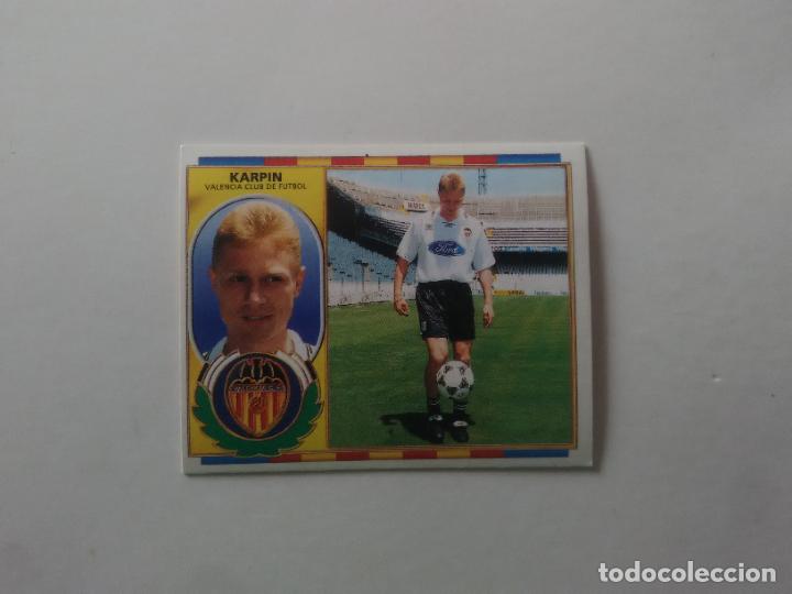 Cromos de Futebol: KARPIN VALENCIA CROMO FUTBOL LIGA EDICIONES ESTE 1996-1997 96-97