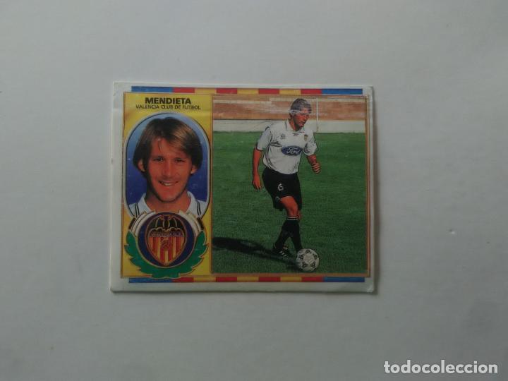 Figurine di Calcio: MENDIETA VALENCIA CROMO FUTBOL LIGA EDICIONES ESTE 1996-1997 96-97
