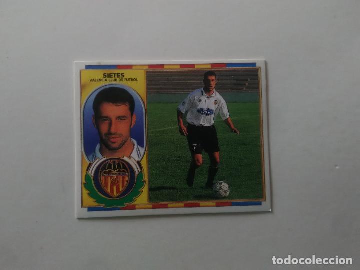 Fu&szlig;ball-Sticker: SIETES VALENCIA CROMO FUTBOL LIGA EDICIONES ESTE 1996-1997 96-97