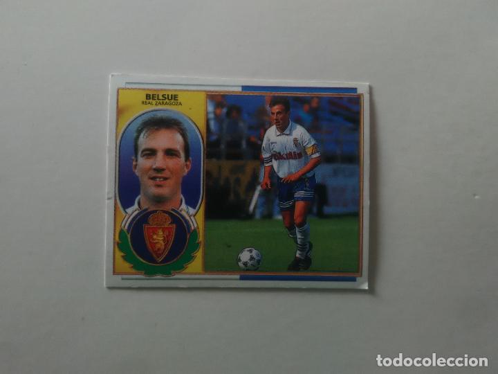 Fu&szlig;ball-Sticker: BELSUE ZARAGOZA CROMO FUTBOL LIGA EDICIONES ESTE 1996-1997 96-97