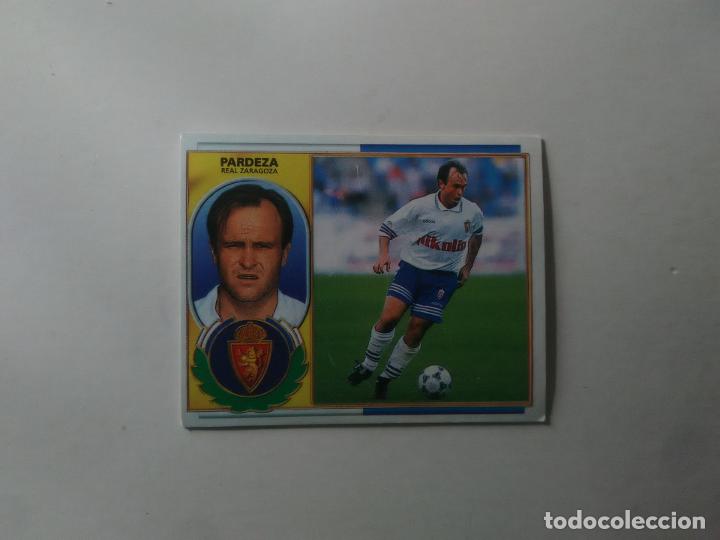 Figurine di Calcio: PARDEZA ZARAGOZA CROMO FUTBOL LIGA EDICIONES ESTE 1996-1997 96-97