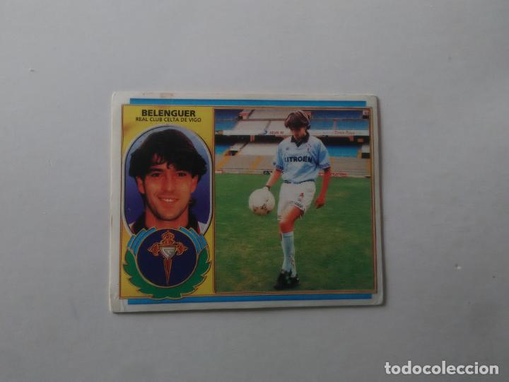Fu&szlig;ball-Sticker: &Uacute;LTIMO FICHAJE 2 BELENGUER CELTA VIGO CROMO FUTBOL LIGA EDICIONES ESTE 1996-1997 96-97